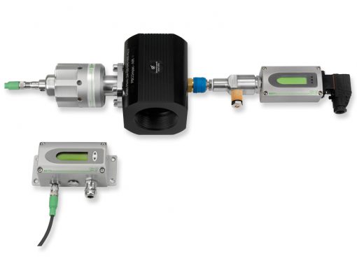 EE772 - Multifunctional Flow Sensor for Compressed Air and Gases DN40 (1 1/2") - DN80 (3") / 40 bar (580 psi) - Image 5