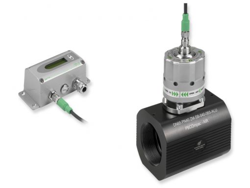 EE772 - Multifunctional Flow Sensor for Compressed Air and Gases DN40 (1 1/2") - DN80 (3") / 40 bar (580 psi) - Image 3