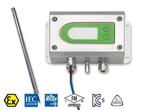 EE300Ex Humidity and Temperature Transmitter for Intrinsically Safe Applications